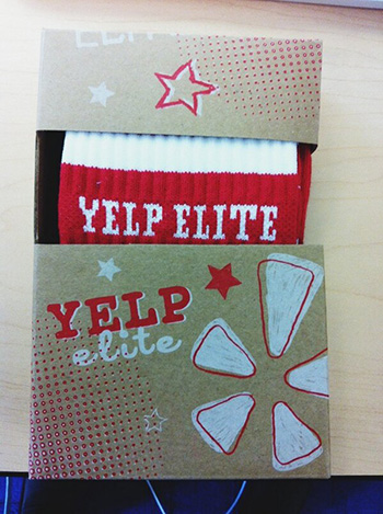 Yelp Elite Socks