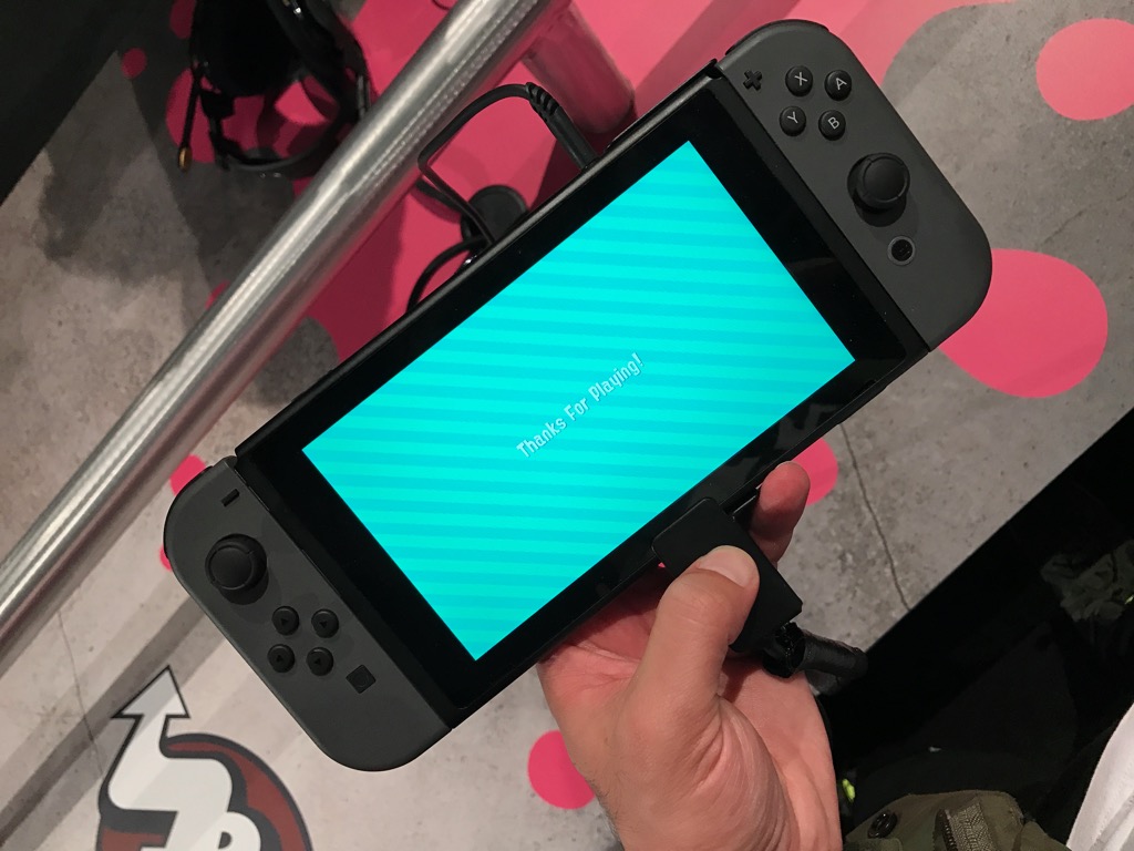Nintendo Switch handheld